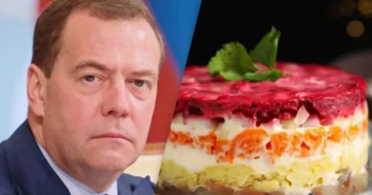 Медведев, сельдь под шубой
